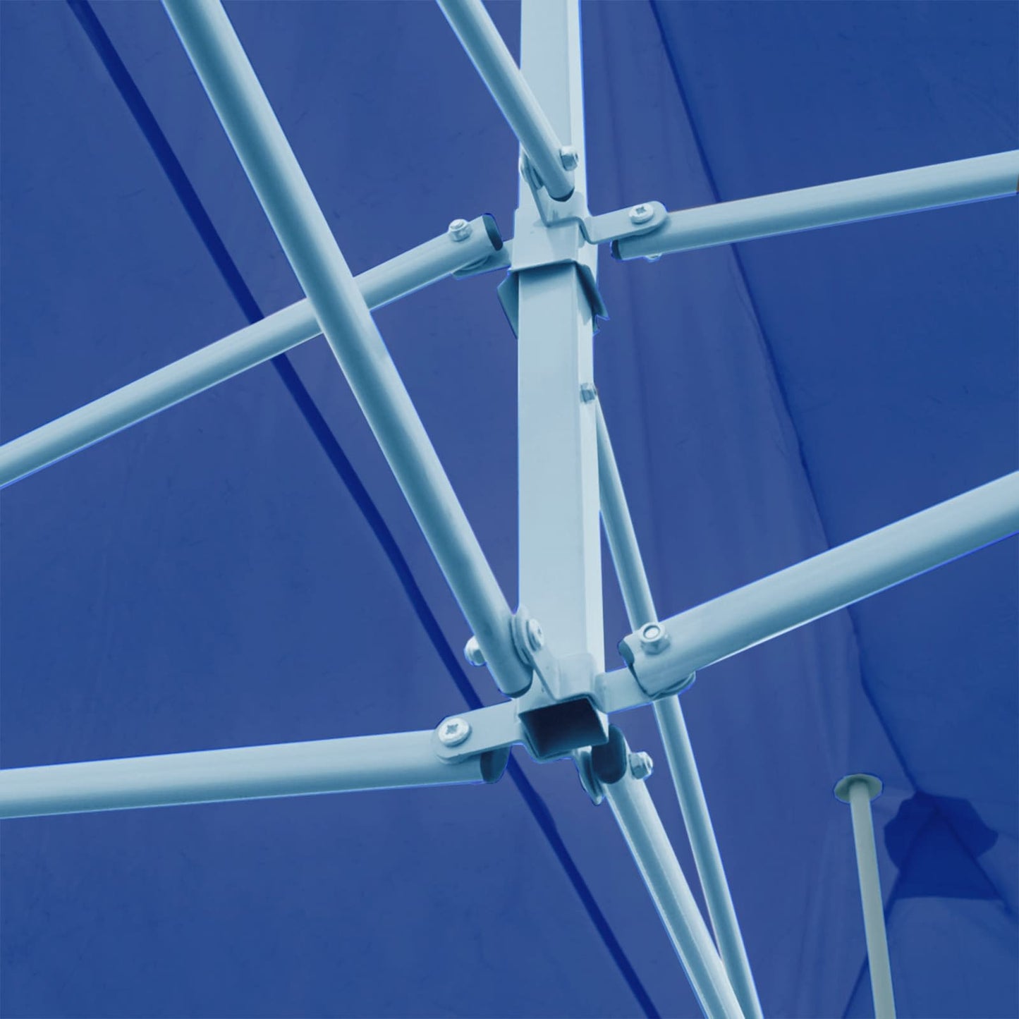 Party Tent Folding Blue 291 x 580 x 315 cm Oxford Fabric