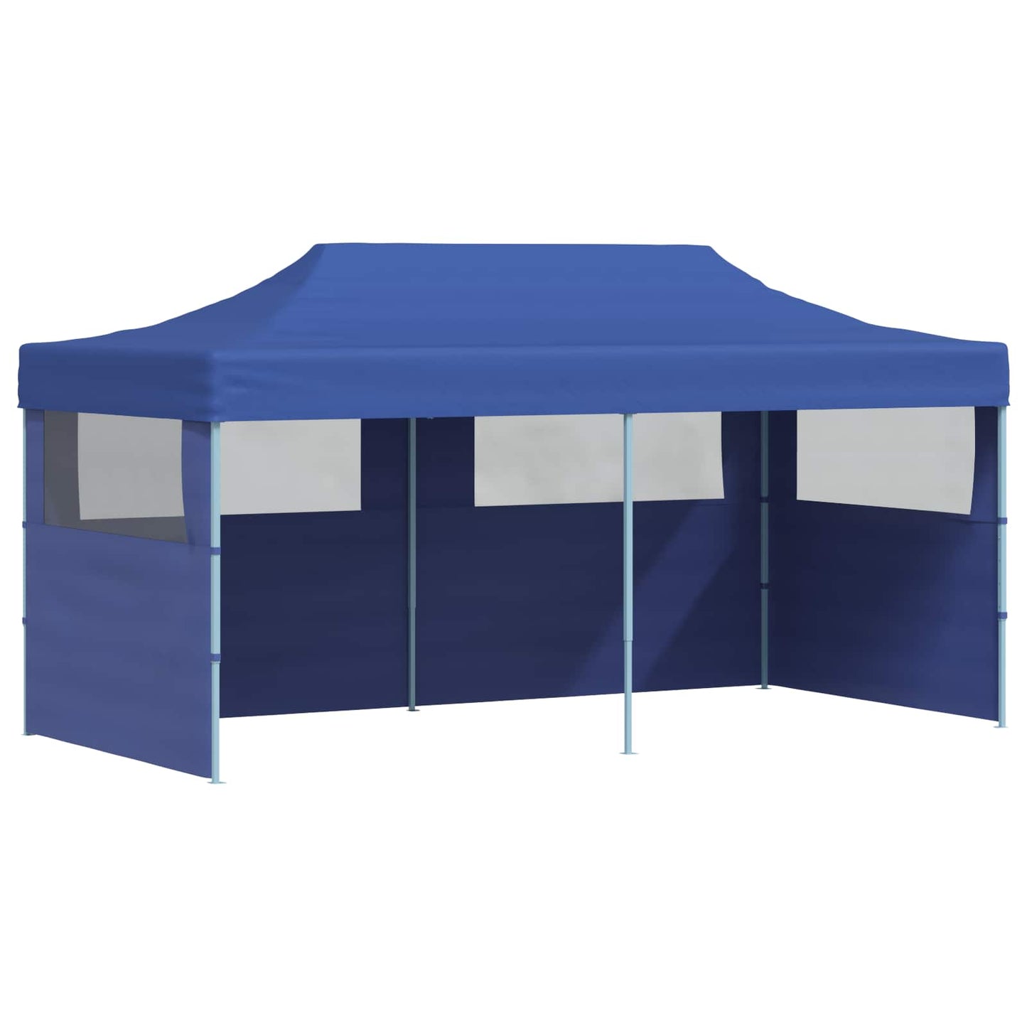 Party Tent Folding Blue 291 x 580 x 315 cm Oxford Fabric