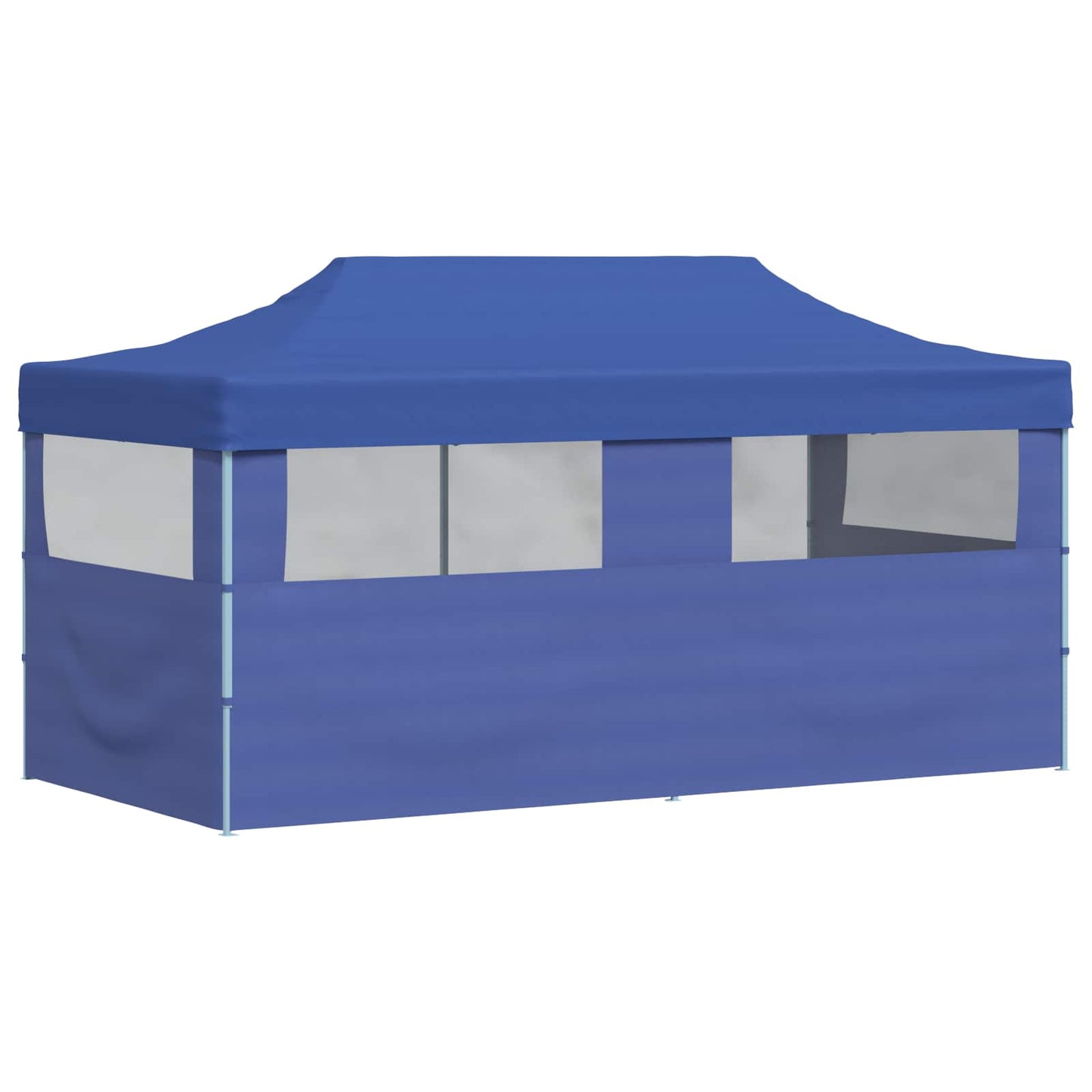 Party Tent Folding Blue 291 x 580 x 315 cm Oxford Fabric