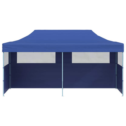 Party Tent Folding Blue 291 x 580 x 315 cm Oxford Fabric