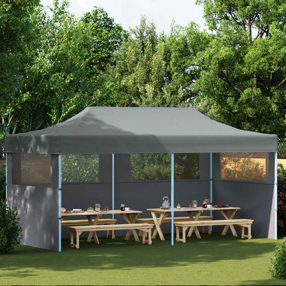 Party Tent Folding Anthracite 291 x 580 x 315 cm Oxford Fabric