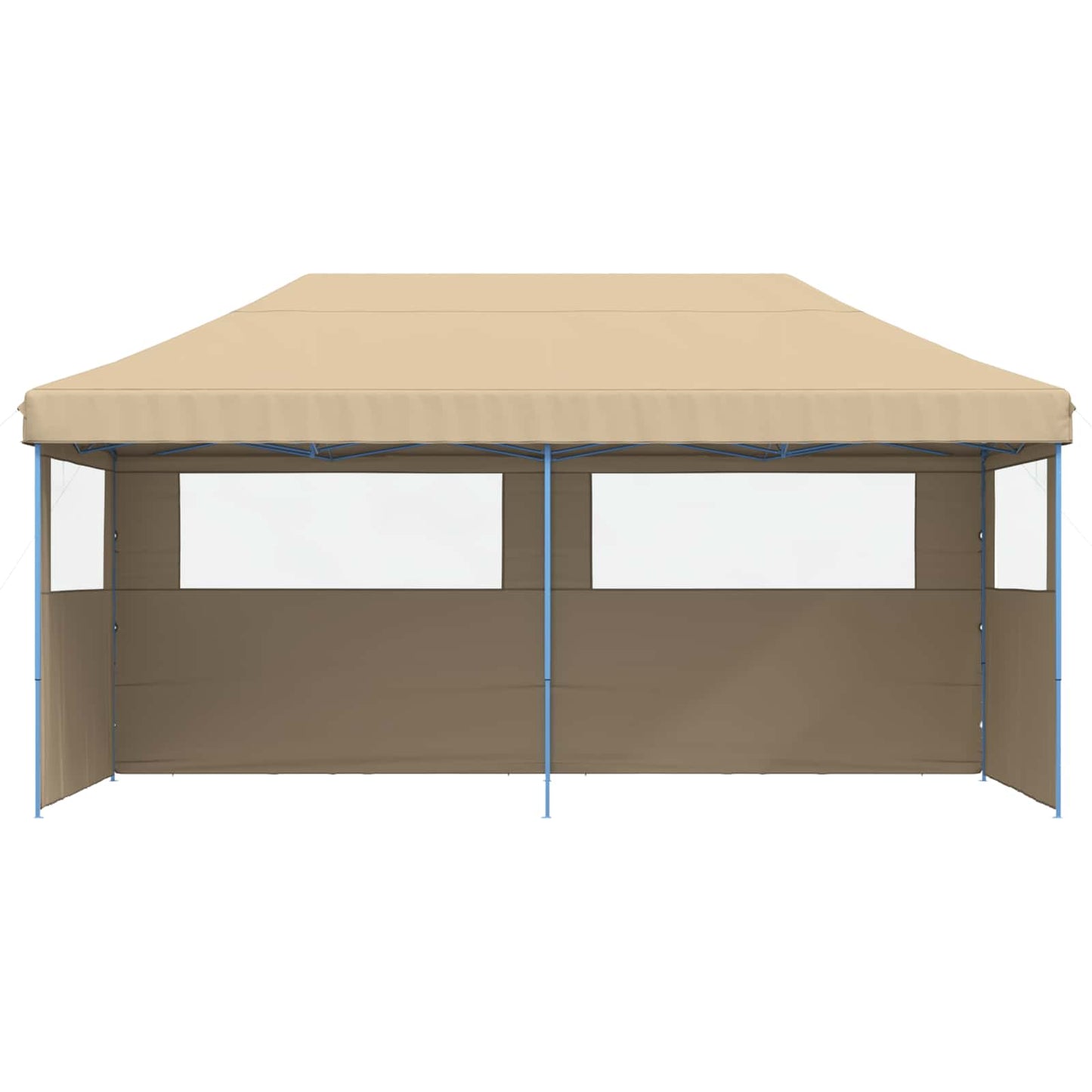 Party Tent Folding Beige 292 x 580 x 315 cm Oxford Fabric