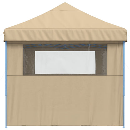 Party Tent Folding Beige 292 x 580 x 315 cm Oxford Fabric