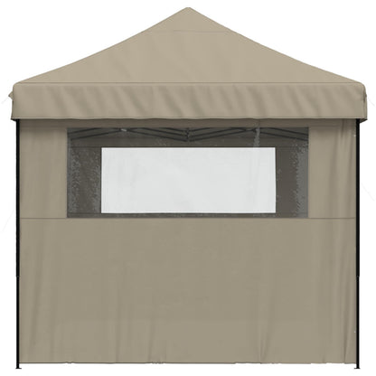 Party Tent Folding Taupe 292 x 580 x 315 cm Oxford Fabric