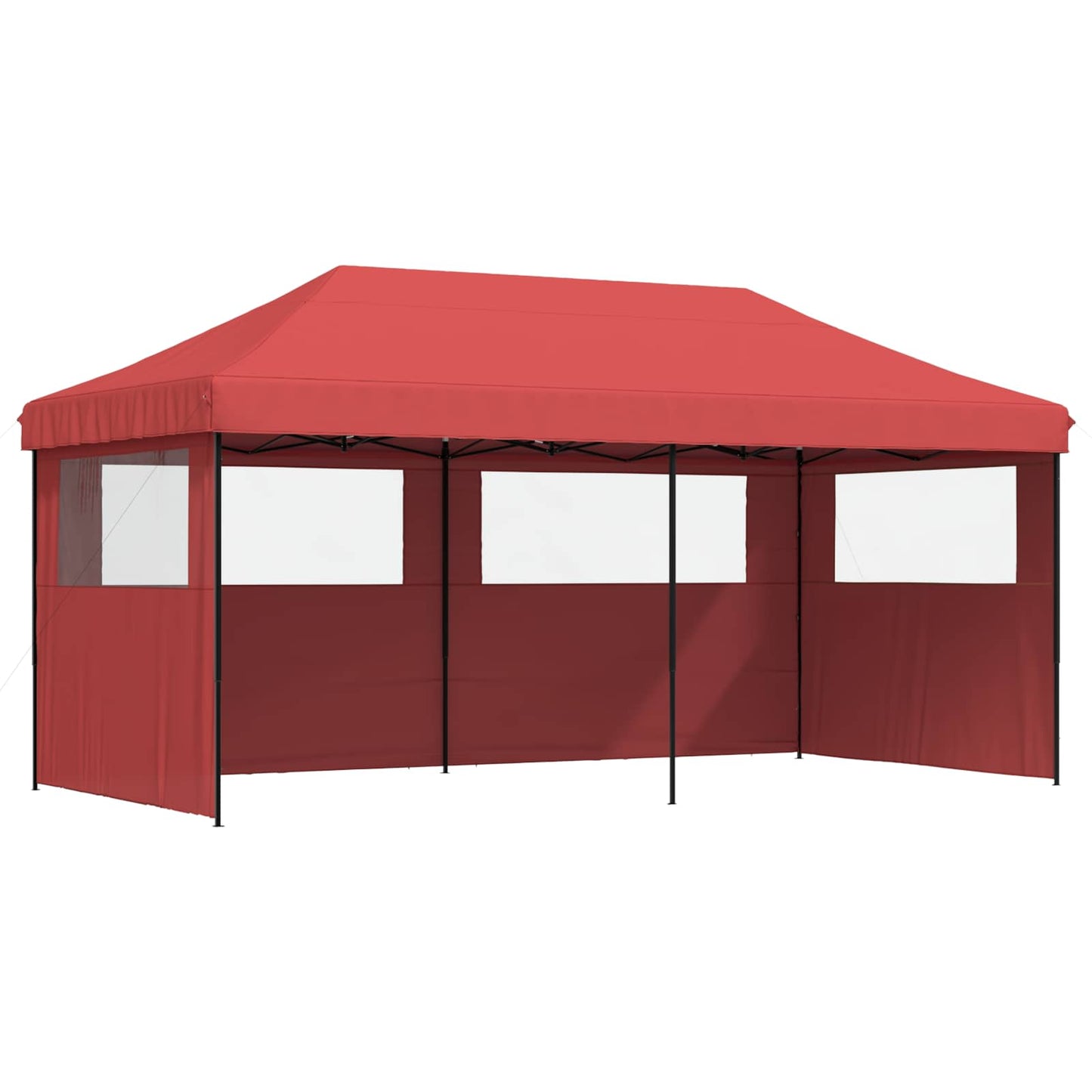 Party Tent Folding Burgundy 292 x 580 x 315 cm Oxford Fabric