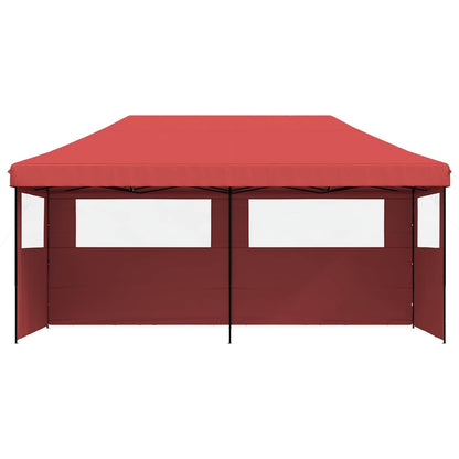 Party Tent Folding Burgundy 292 x 580 x 315 cm Oxford Fabric