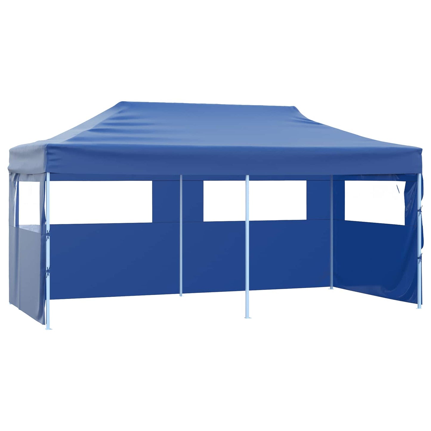 Party Tent Folding Blue 291 x 580 x 315 cm Oxford Fabric