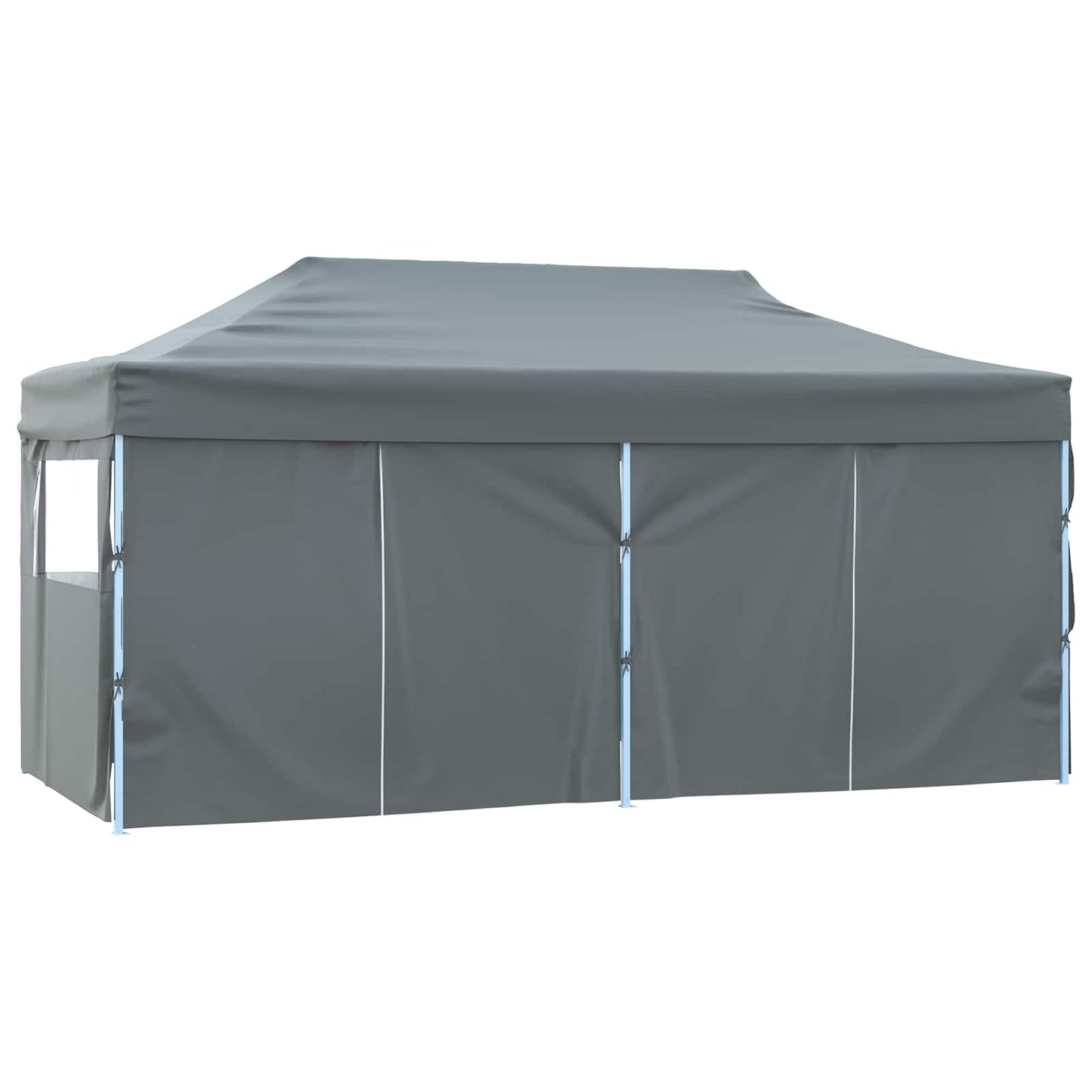 Party Tent Folding Anthracite 291 x 580 x 315 cm Oxford Fabric