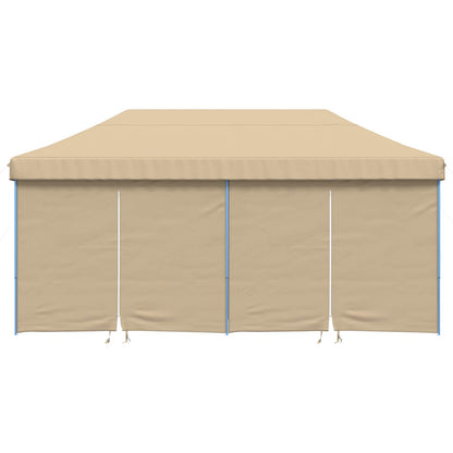 Party Tent Folding Beige 292 x 580 x 315 cm Oxford Fabric