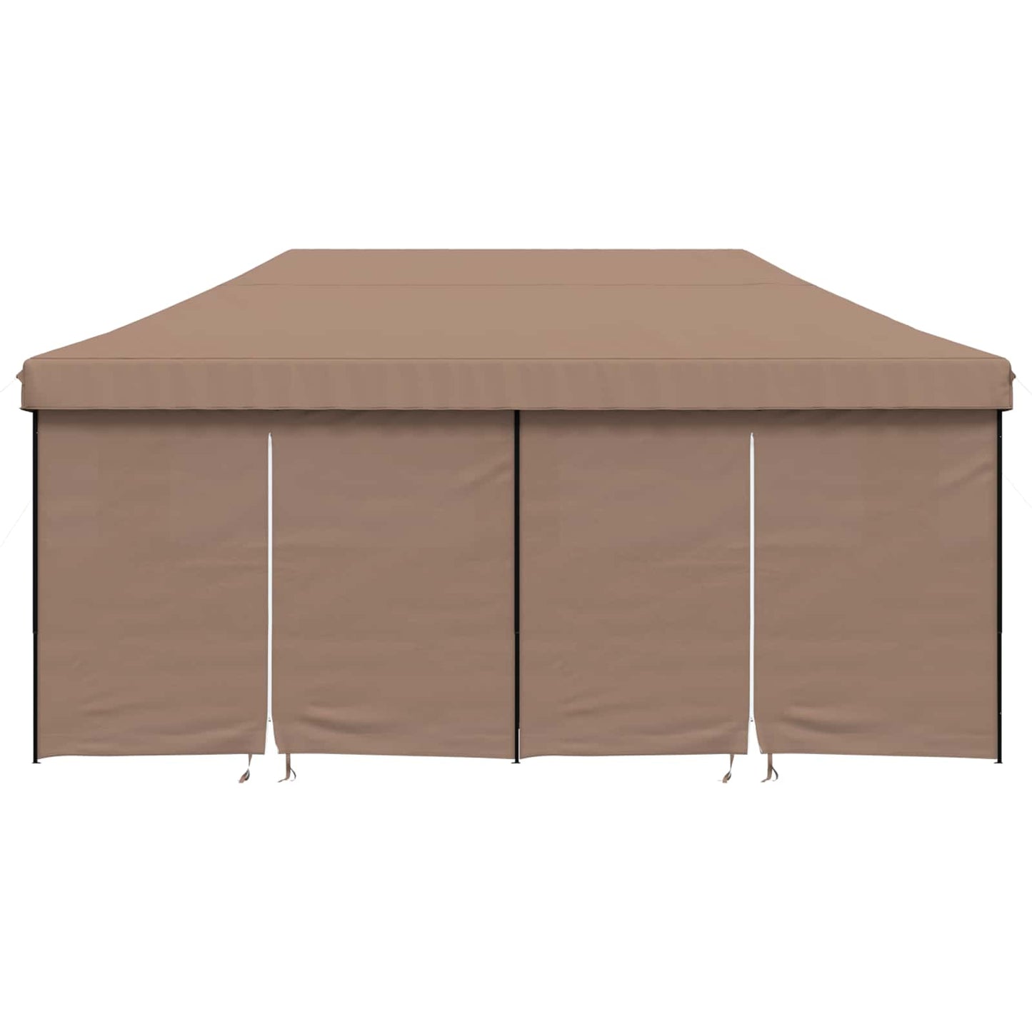Party Tent Folding Brown 292 x 580 x 315 cm Oxford Fabric