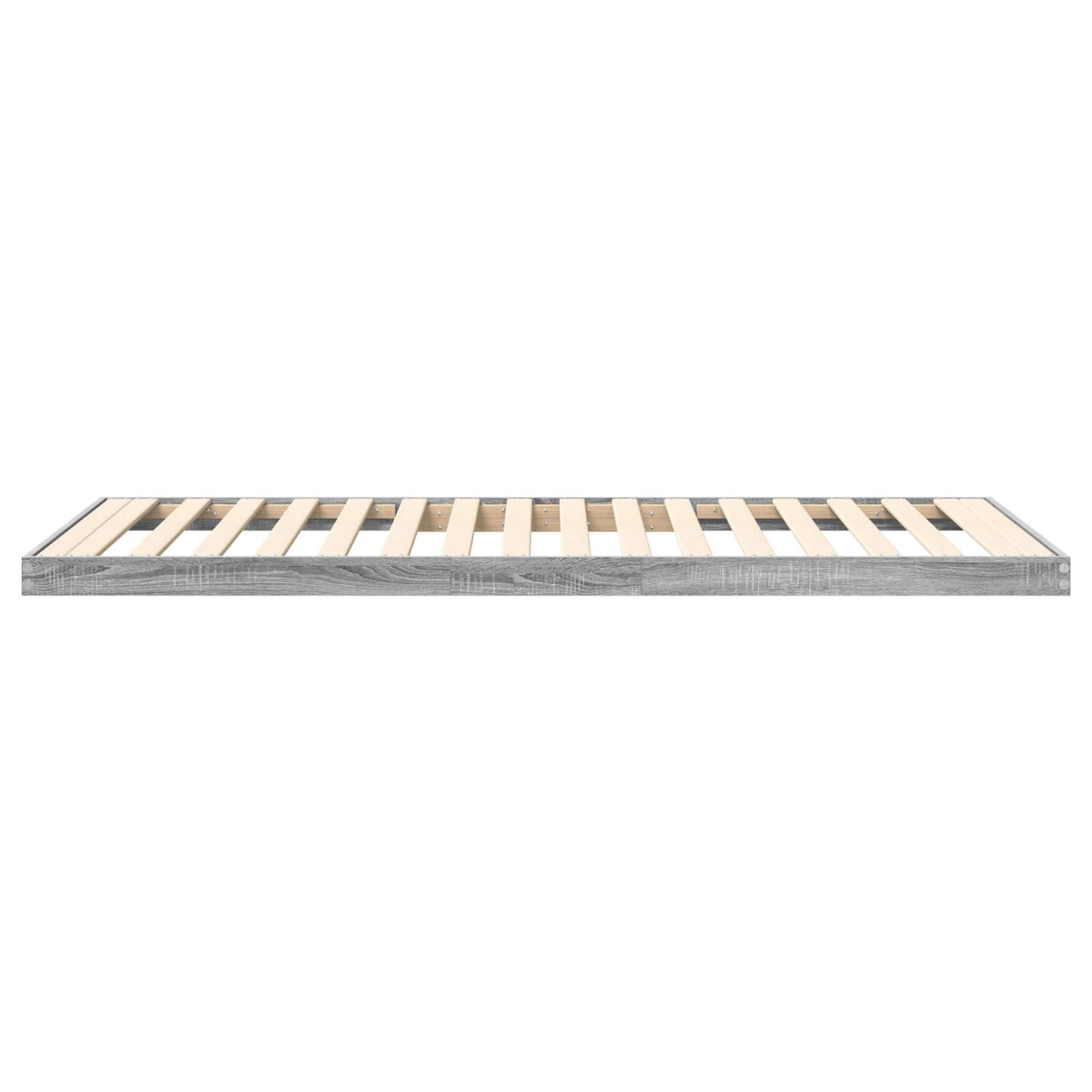 Floor Bed Frame Sonoma 75 x 190 cm Engineered Wood