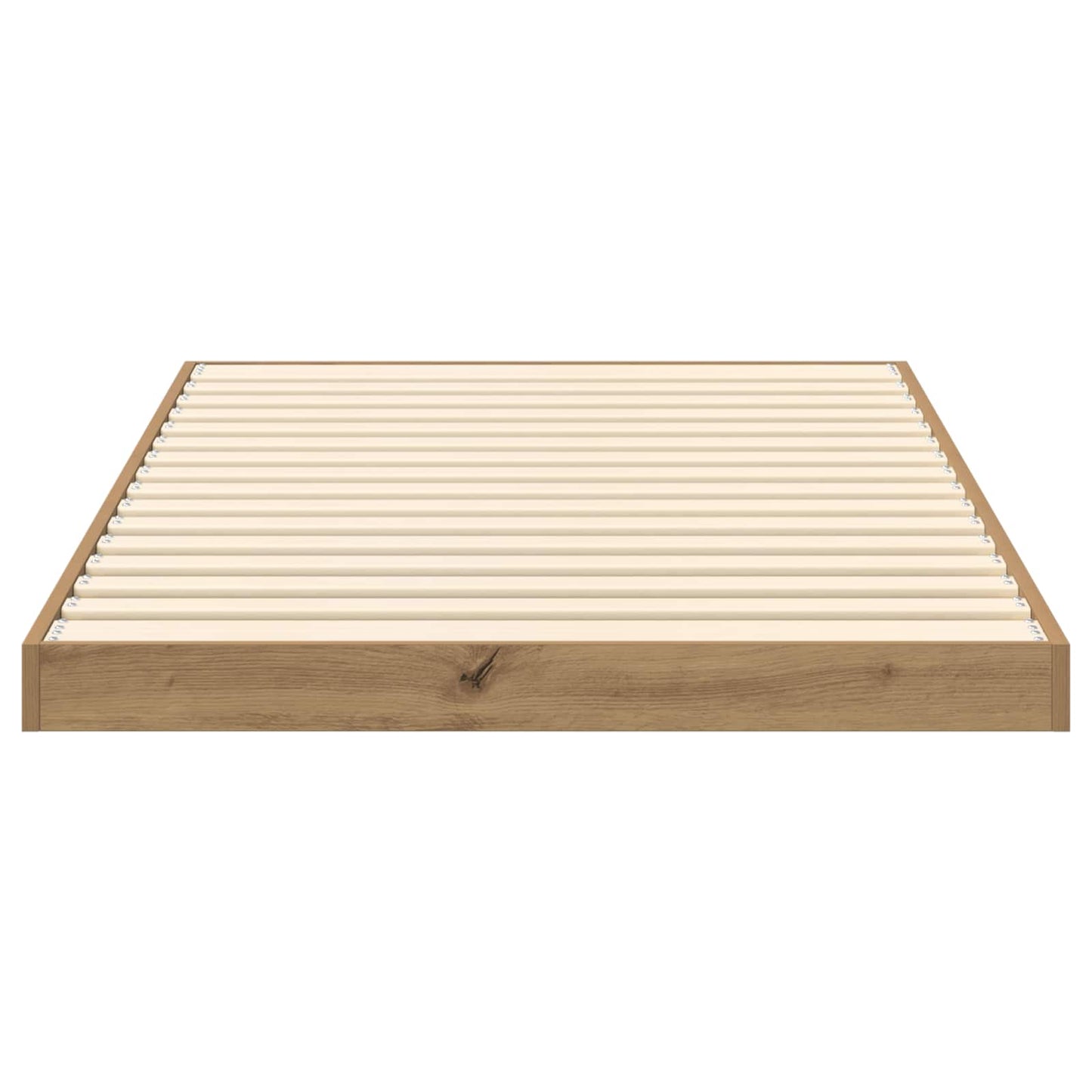 Floor Bed Frame Artisan Oak 80 x 200 cm Engineered Wood
