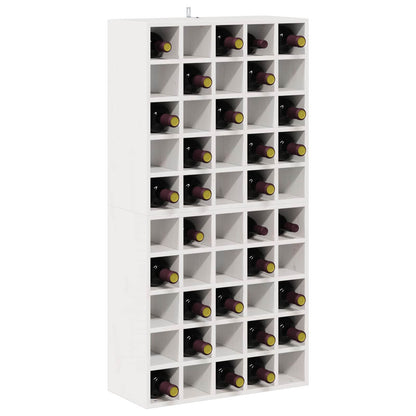 Wine Rack 2 pcs White 56 x 25 x 56 cm Solid Pine Wood