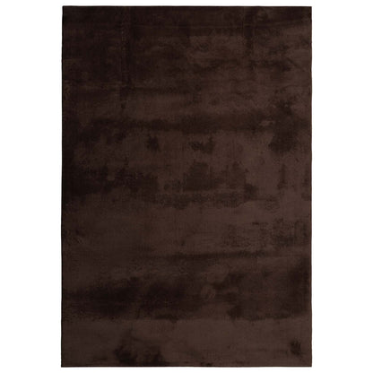 Medium Pile Soft and Washable Rug HUARTE Brown 230 x 160 cm