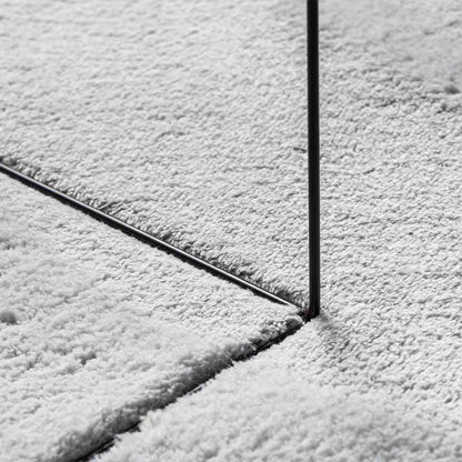 Medium Pile Soft and Washable Rug HUARTE Grey 400 x 80 cm