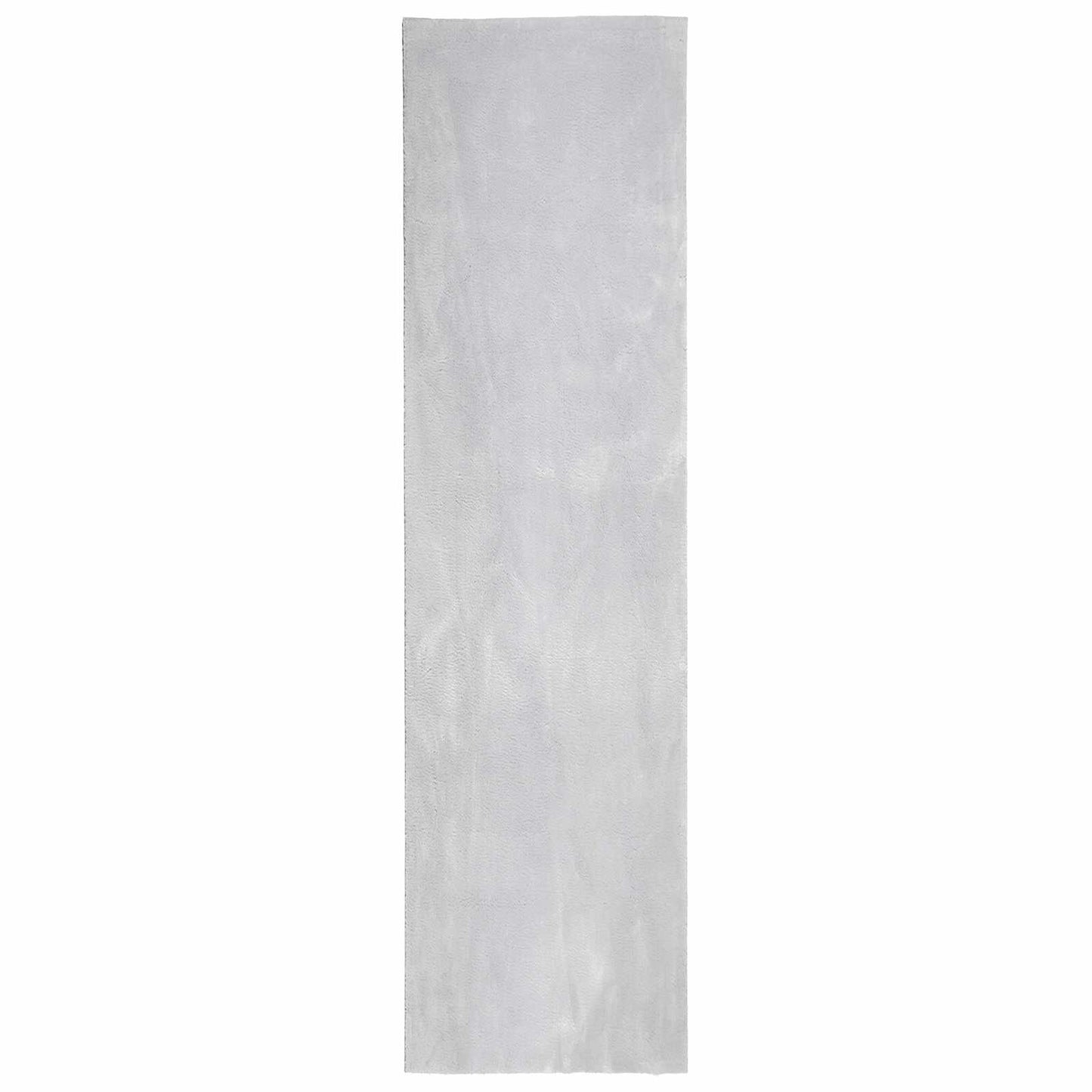 Medium Pile Soft and Washable Rug HUARTE Grey 400 x 80 cm