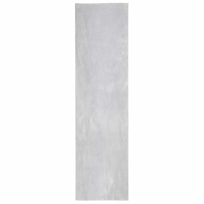 Medium Pile Soft and Washable Rug HUARTE Grey 400 x 80 cm