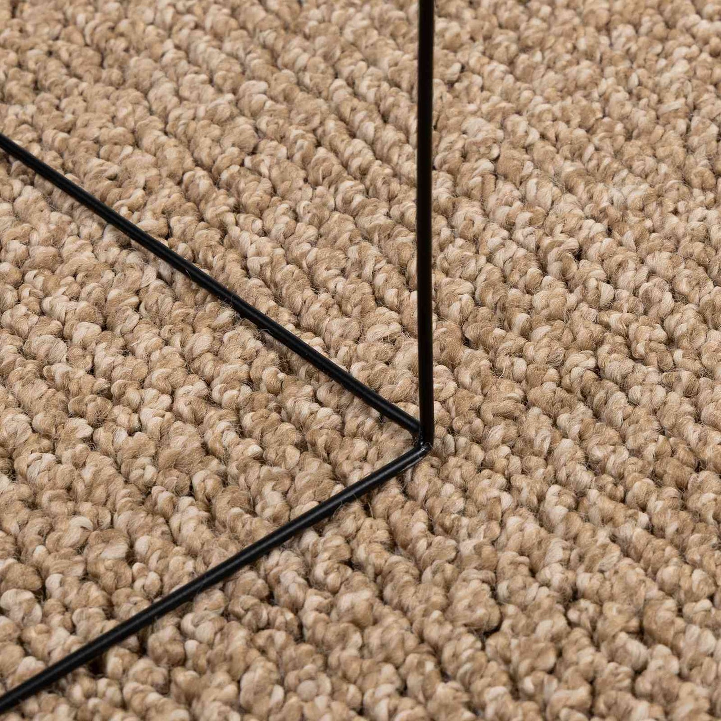 Area Rugs Rectangular AGIRA Natural 170 x 120 cm Polyester