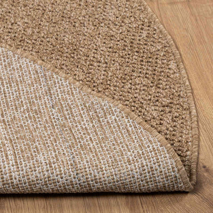 Area Rugs Round AGIRA Natural Ø 200 CM Polyester