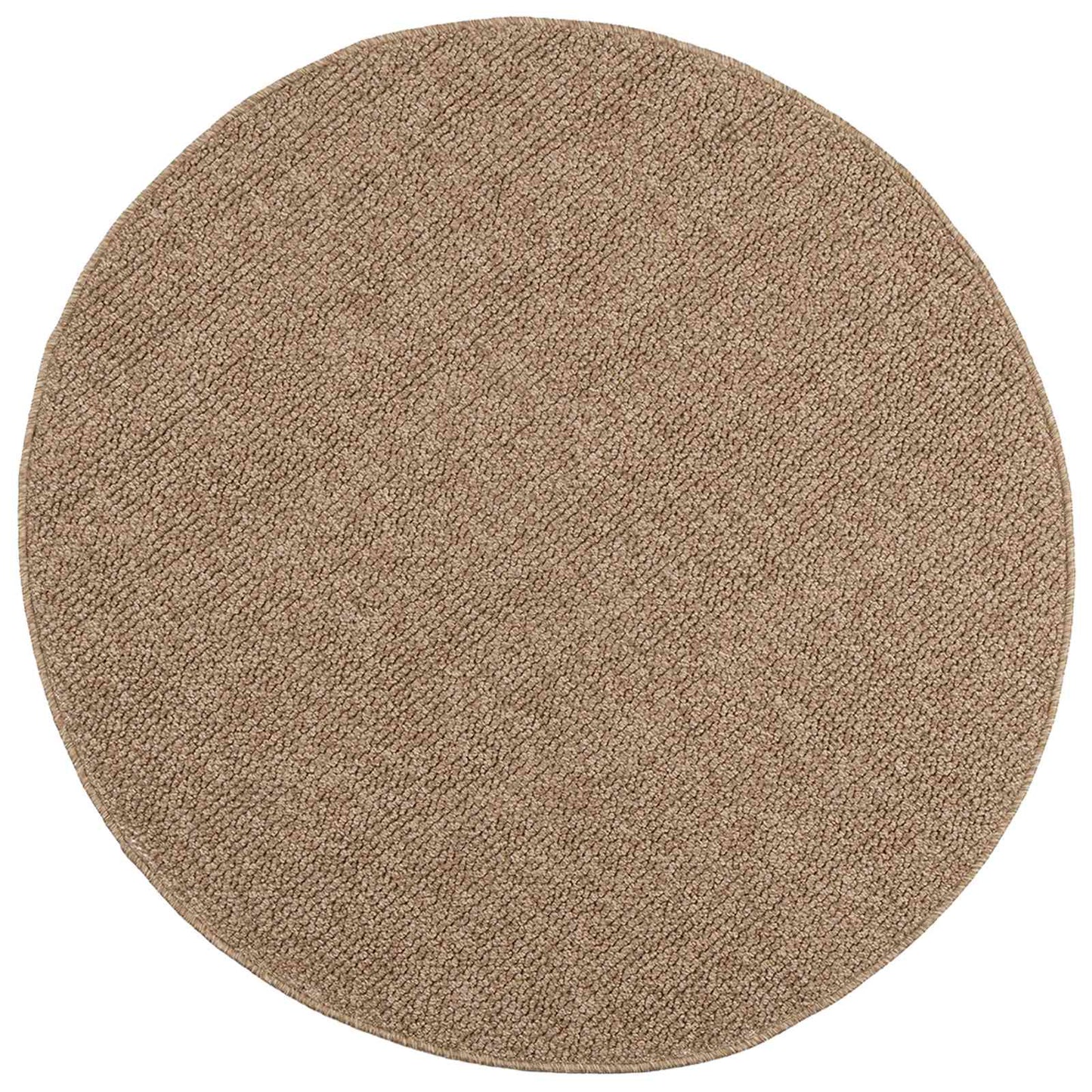 Area Rugs Round AGIRA Natural Ø 200 CM Polyester