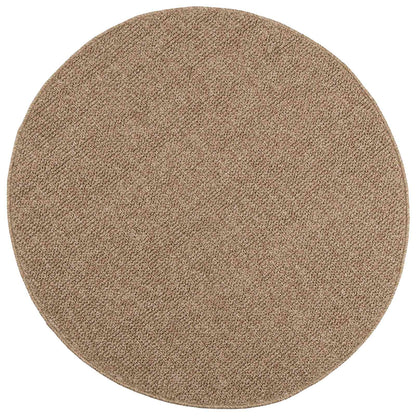 Area Rugs Round AGIRA Natural Ø 200 CM Polyester