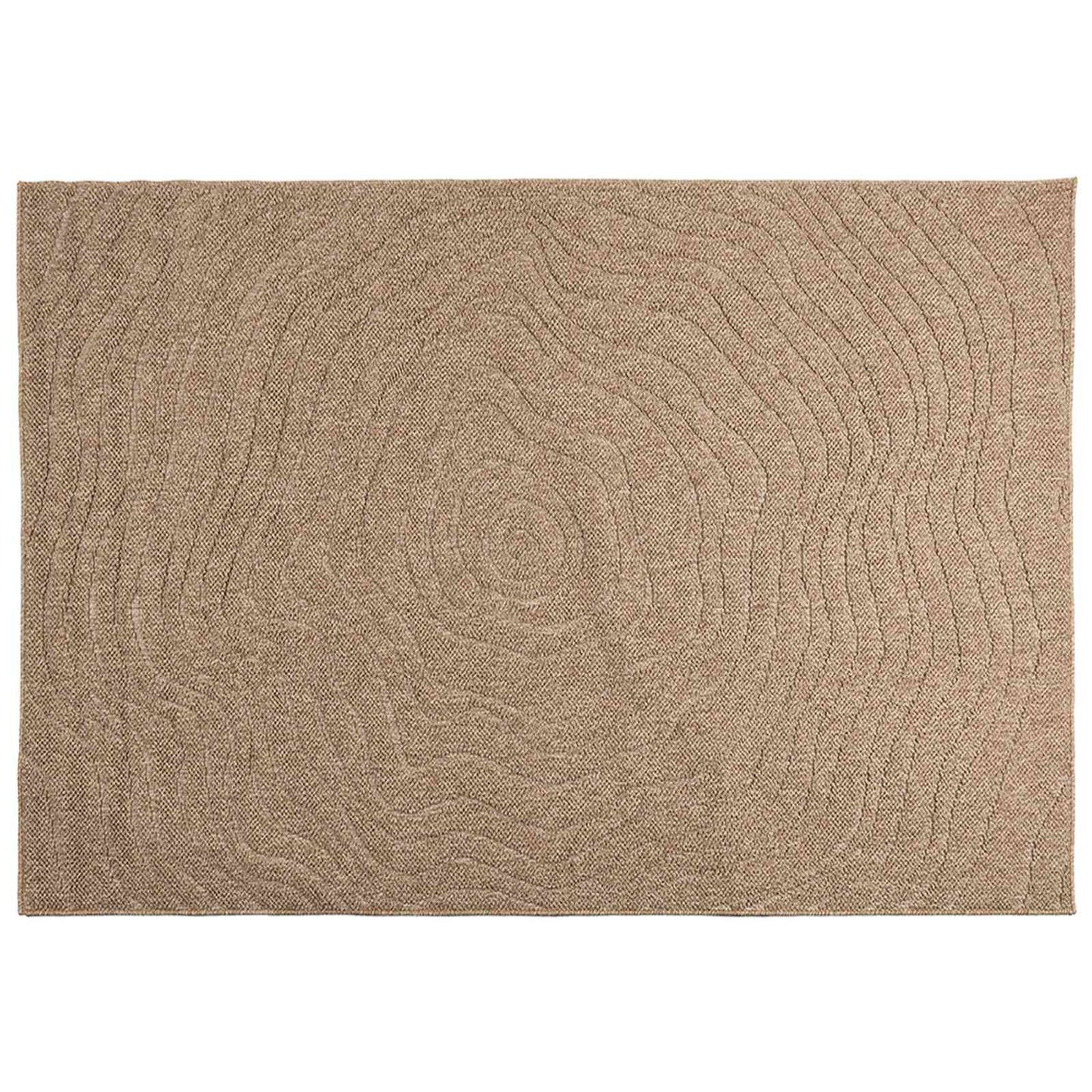 Area Rugs Moire Rectangular AGIRA Natural 170 x 120 cm