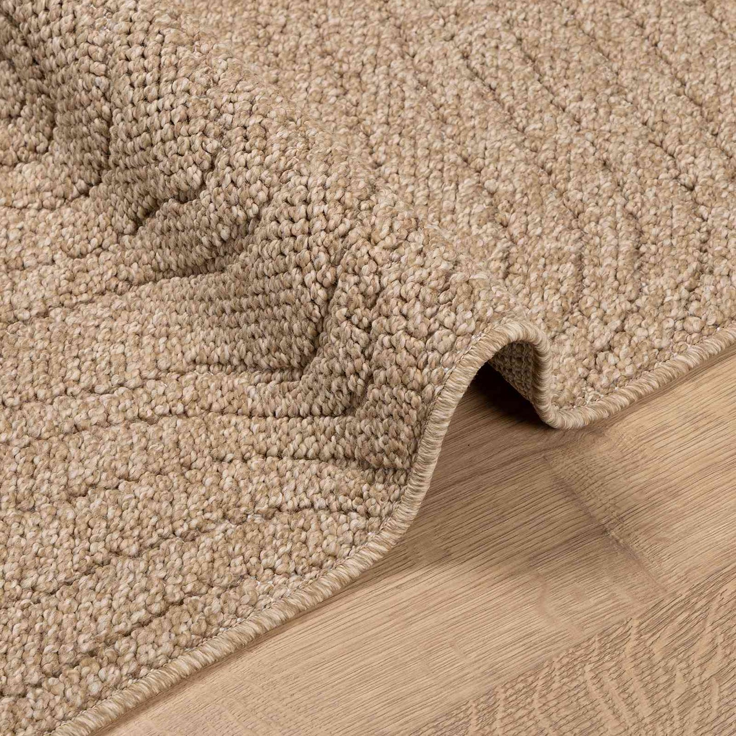 Area Rugs Moire Rectangular AGIRA Natural 340 x 240 cm
