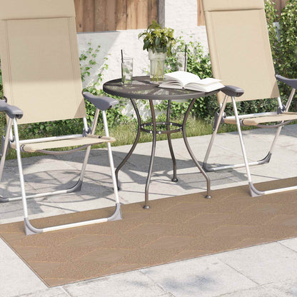 Indoor and Outdoor Rug AGIRA Natural 200 x 80 cm Polyester