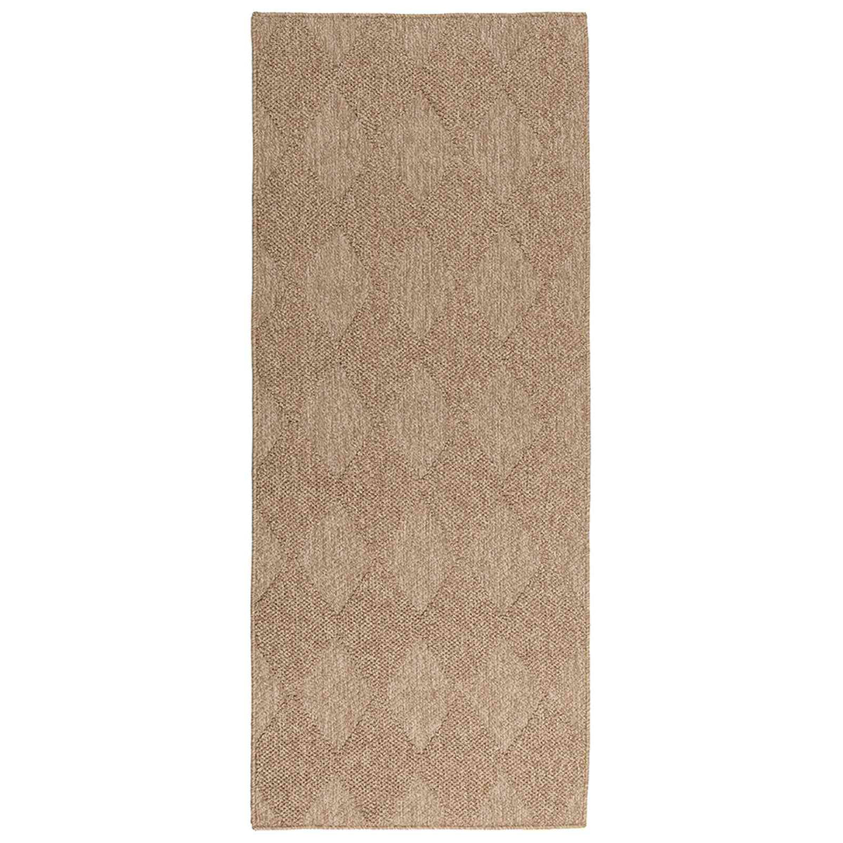 Indoor and Outdoor Rug AGIRA Natural 200 x 80 cm Polyester
