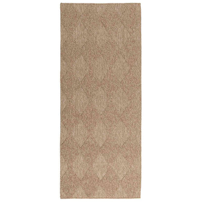 Indoor and Outdoor Rug AGIRA Natural 200 x 80 cm Polyester