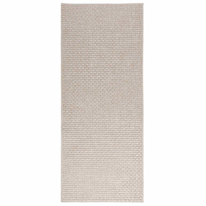 Area Rugs Rectangular FARO Cream 200 x 80 cm Polyester