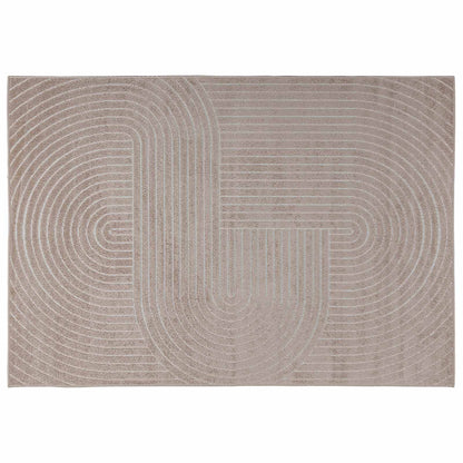 Area Rugs Rectangular PALMERAS Beige 340 x 240 cm Polyester