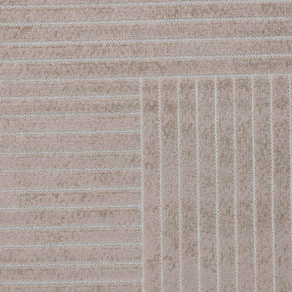 Area Rugs Square PALMERAS Beige 120 x 120 cm Polyester