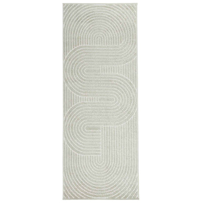 Area Rugs Rectangular PALMERAS Green 200 x 80 cm Polyester