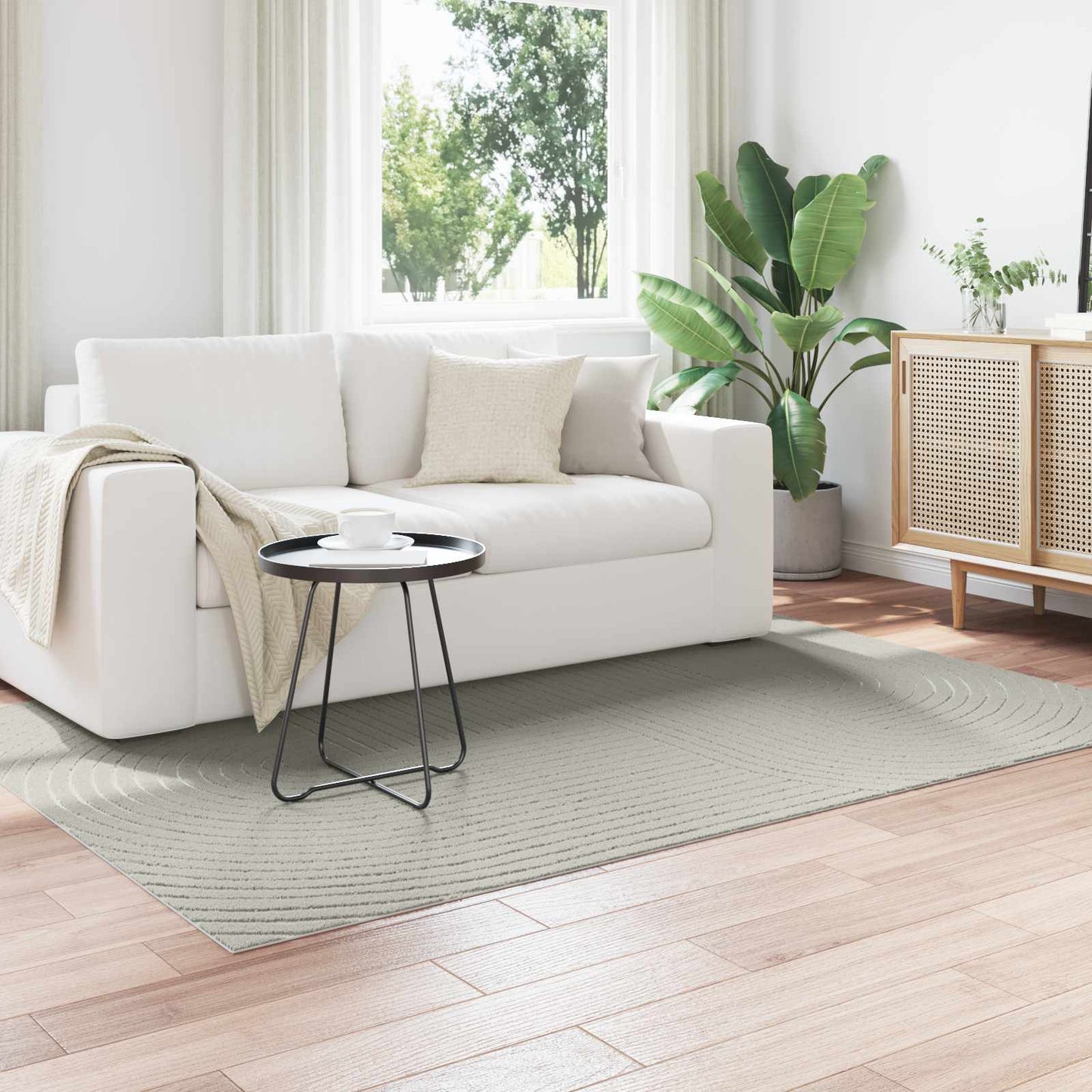 Area Rugs Rectangular PALMERAS Green 120 x 170 cm Polyester