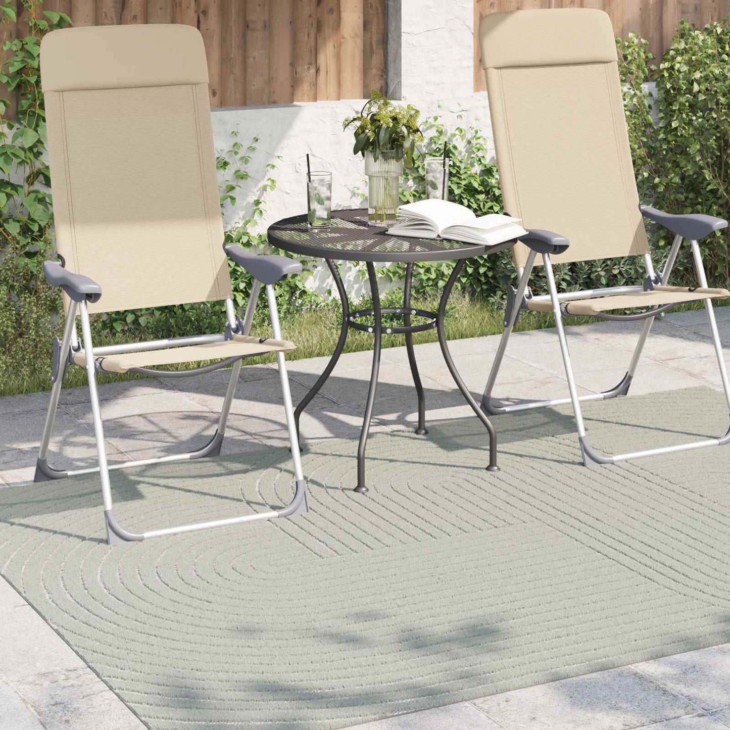 Area Rugs Rectangular PALMERAS Green 160 x 230 cm Polyester