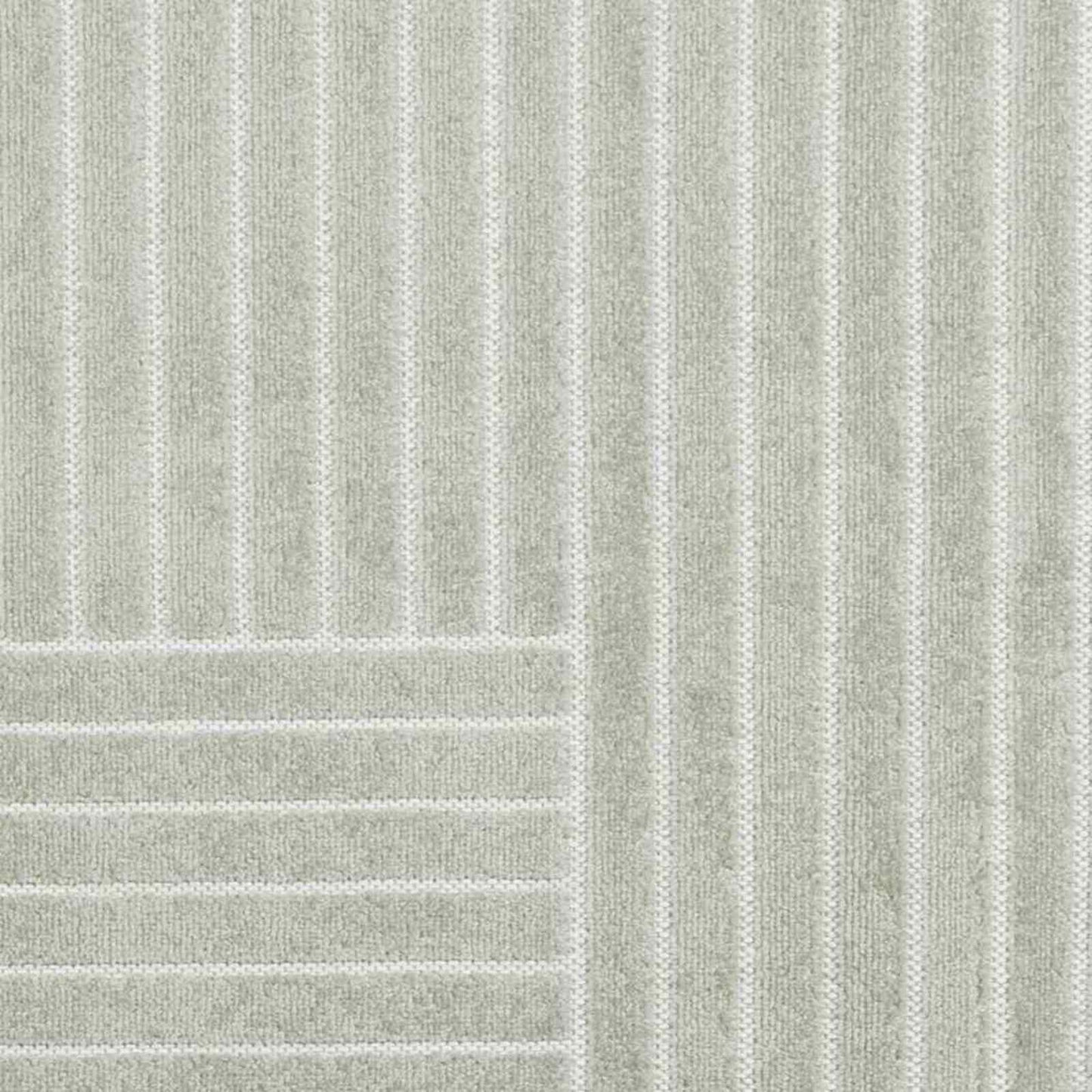 Area Rugs Square PALMERAS Green 120 x 120 cm Polyester
