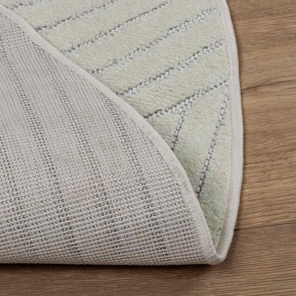 Area Rugs Round PALMERAS Green Ø 120 CM Polyester