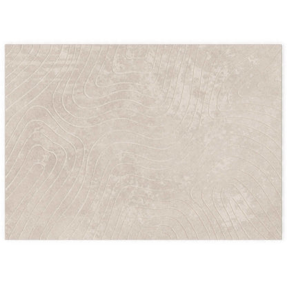 Area Rugs Rectangular PALMERAS Beige 200 x 280 cm Polyester