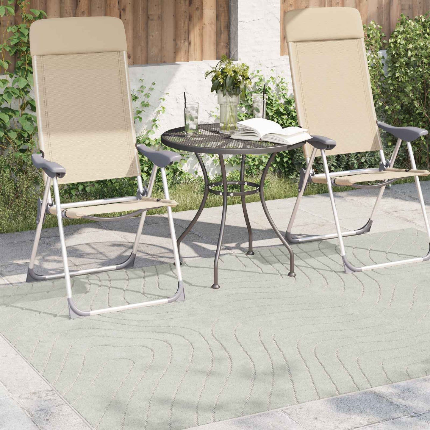 Area Rugs Rectangular PALMERAS Green 170 x 120 cm Polyester