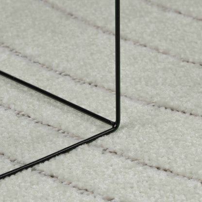 Area Rugs Rectangular PALMERAS Green 140 x 200 cm Polyester
