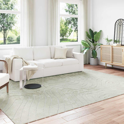 Area Rugs Rectangular PALMERAS Green 200 x 280 cm Polyester