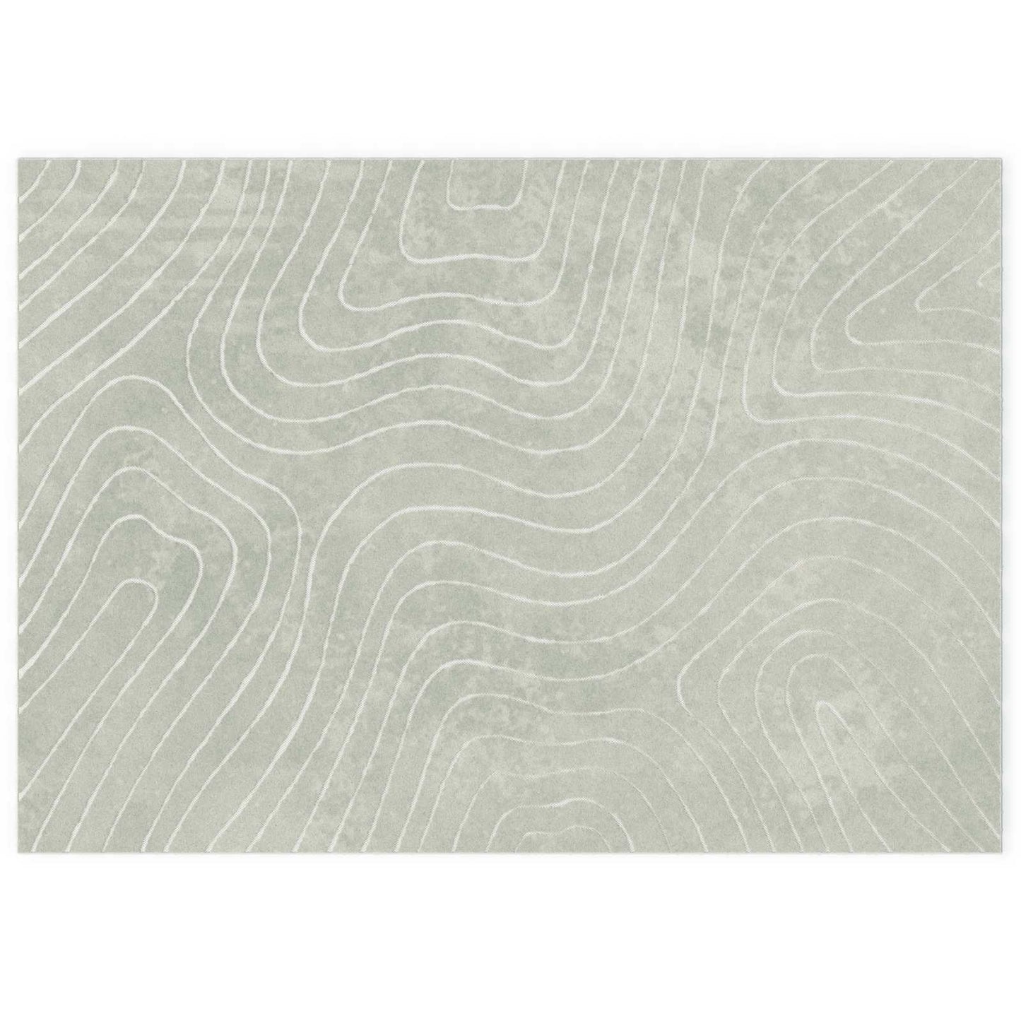 Area Rugs Rectangular PALMERAS Green 200 x 280 cm Polyester