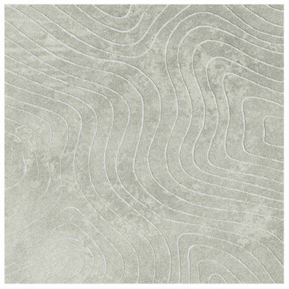 Area Rugs Square PALMERAS Green 240 x 240 cm Polyester