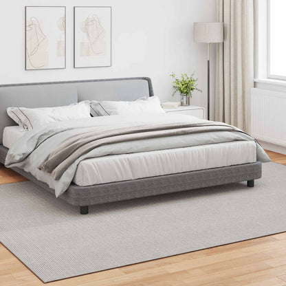 Area Rugs Rectangular LUGO Cream 340 x 240 cm Polyester