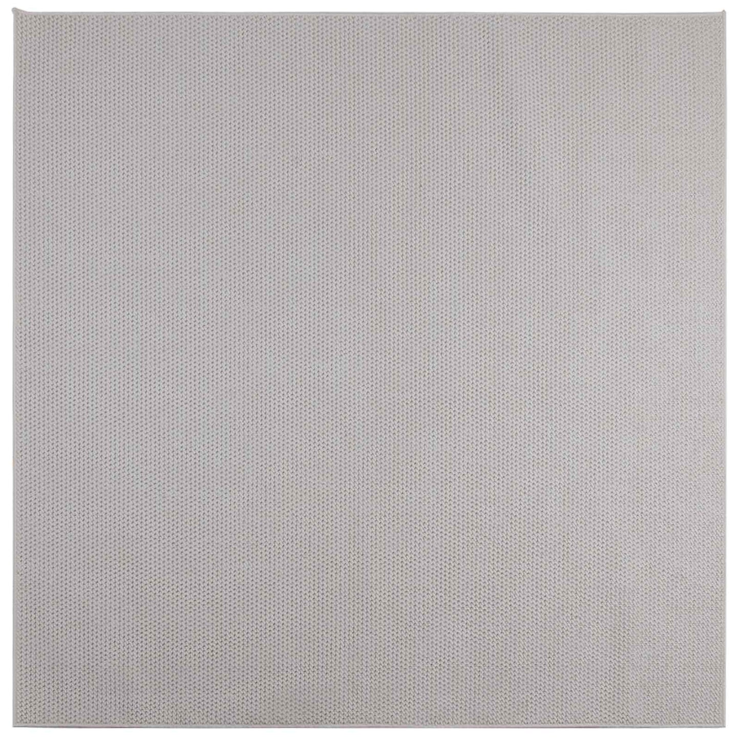 Area Rugs Square LUGO Cream 200 x 200 cm Polyester