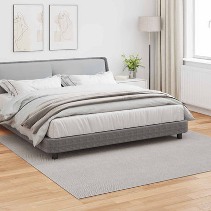 Area Rugs Square LUGO Cream 240 x 240 cm Polyester