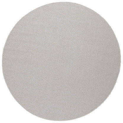 Area Rugs Round LUGO Cream Ø 120 CM Polyester