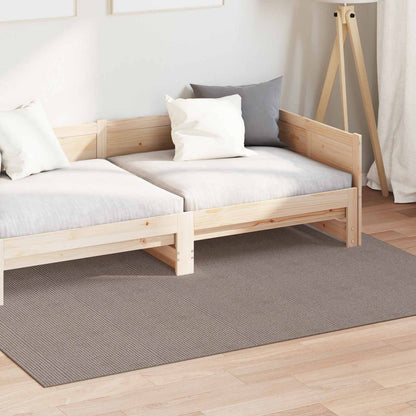 Area Rugs Rectangular LUGO Taupe 160 x 230 cm Polyester