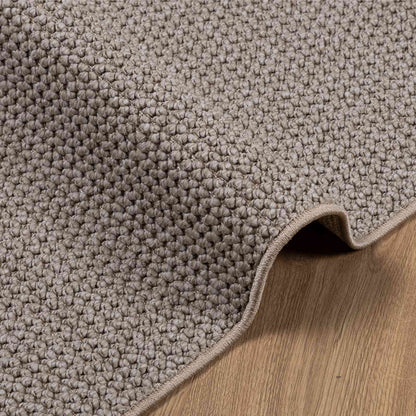 Area Rugs Square LUGO Taupe 200 x 200 cm Polyester